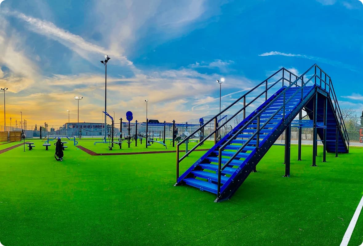 Fitness training equipment